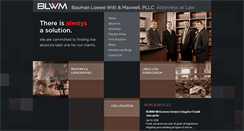 Desktop Screenshot of blwmlawfirm.com